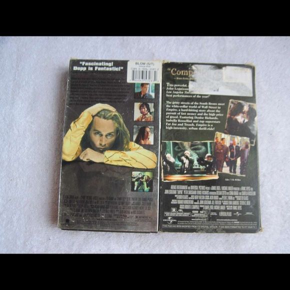 Empire John Leguizamo Richards Cocaine VHS Cassette Tape Bundle for $1 No Blow - Picture 7 of 8